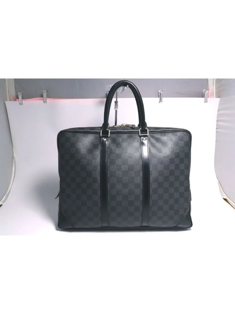 Louis Vuitton Damier Graphite Pdv Leather Business Briefcase